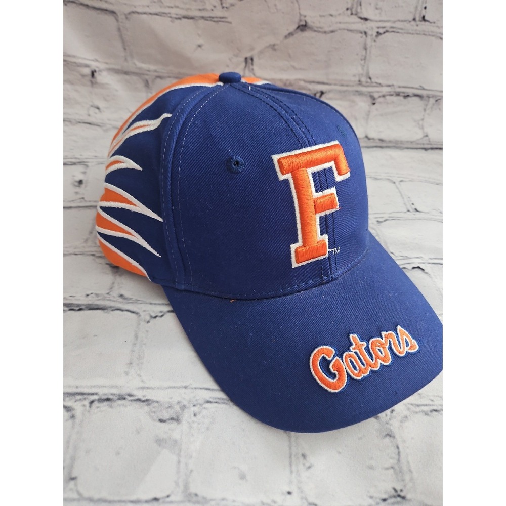 Vtg Florida Gators Hat Cap Smith Y2K Snapback Blue Orange One Size NCAA Football